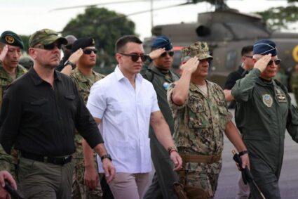 Daniel Noboa extiende estado de excepción en siete provincias y Quito para reforzar la seguridad