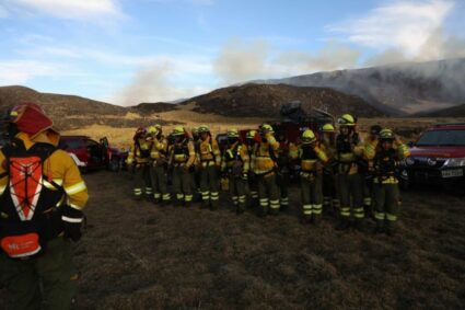 Incendio forestal en el Parque Nacional Cotacachi-Cayapas moviliza equipos de emergencia