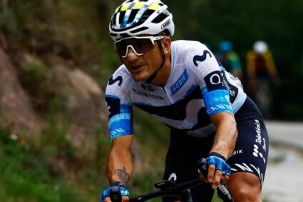 Jefferson Cepeda brilló en la fuga de la etapa 13 de la Vuelta a España 2025 en el Angliru