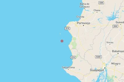 Tres sismos sacuden la costa de Manabí este 9 de septiembre