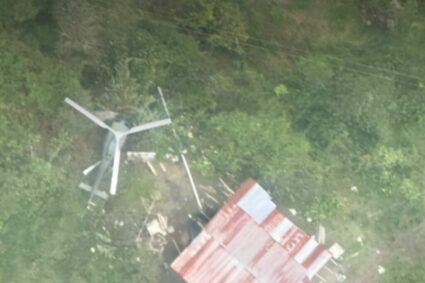 Ejército rescata con vida a tripulación tras siniestro de helicóptero en Imbabura