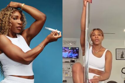 Serena Williams sorprende mostrando pole dance tras polémica por su anuncio de pérdida de peso