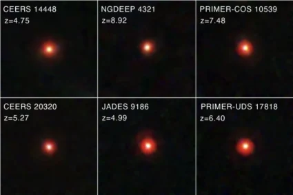 El telescopio James Webb desconcierta a científicos con misteriosos “puntos rojos” en el universo